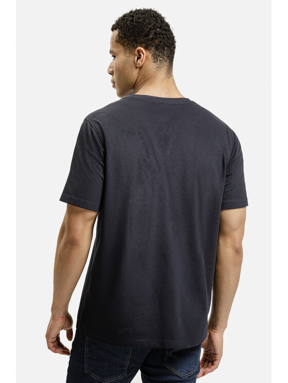 Cross Jeans Cross Jeans T-Shirt 16121-310 Granatowy Regular Fit