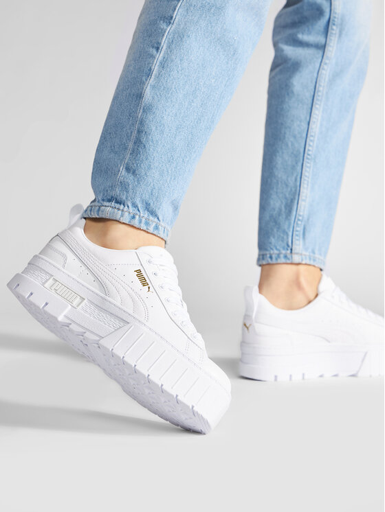 Puma Puma Sneakersy Mayze Classic Wns 384209 01 Bílá