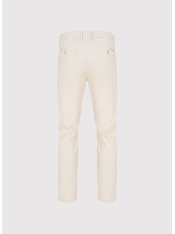 Pako Lorente Pako Lorente Chinosy P25SN-WX-007 Beżowy Classic Fit