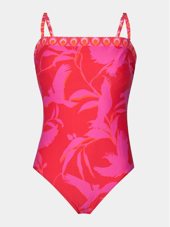 Seafolly Seafolly Jednodílné plavky Birds Of Paradise 11134DD103 Růžová