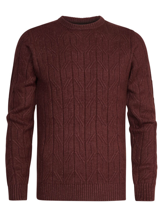 Petrol Industries Petrol Industries Maglione M-3030-KWR250 Marrone Regular Fit