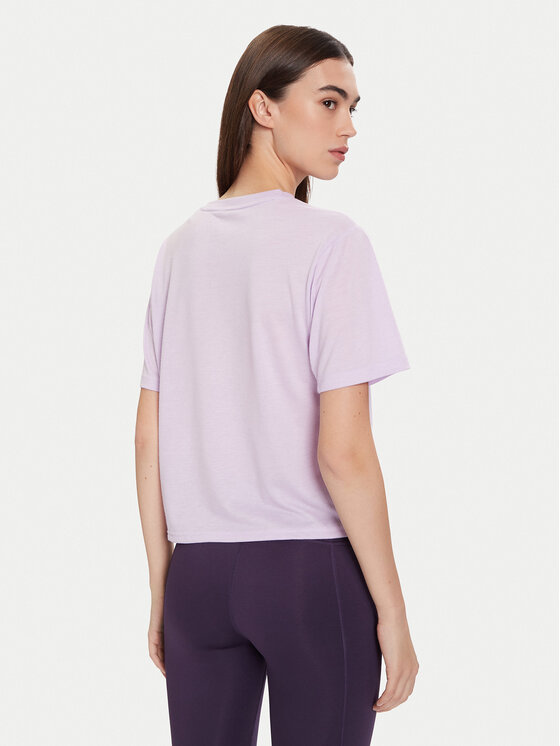 adidas adidas Techniniai marškinėliai Train Essentials Big Logo JY2183 Violetinė Regular Fit