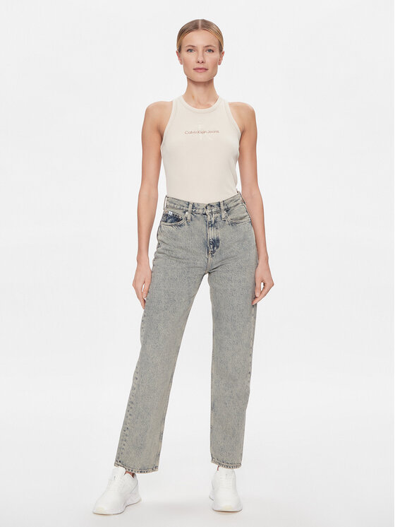 Calvin Klein Jeans Calvin Klein Jeans Джинси High Rise Straight J20J222455 Cиній Straight Fit