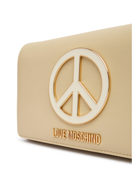 LOVE MOSCHINO LOVE MOSCHINO Дамска чанта JC4296PP0PK1412A Кремав