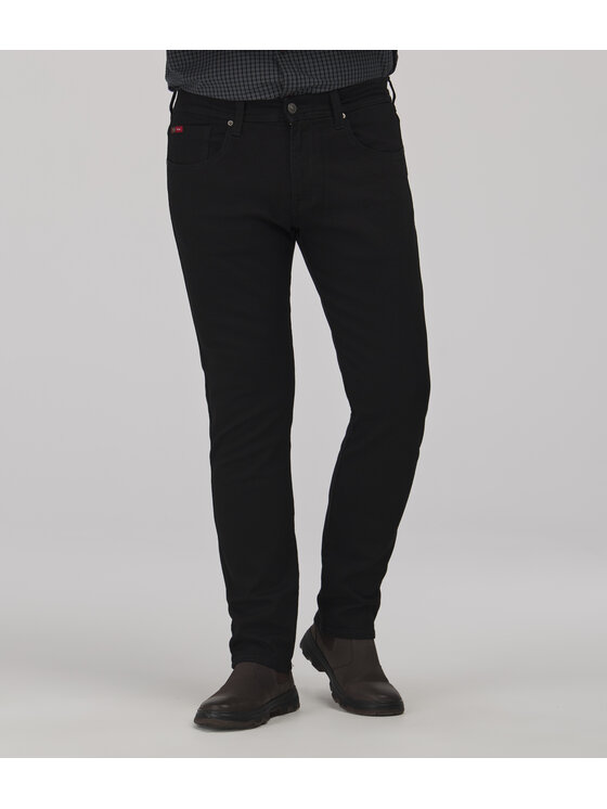 Lee Cooper Lee Cooper Jeansy LC7504 Czarny Tapered Leg