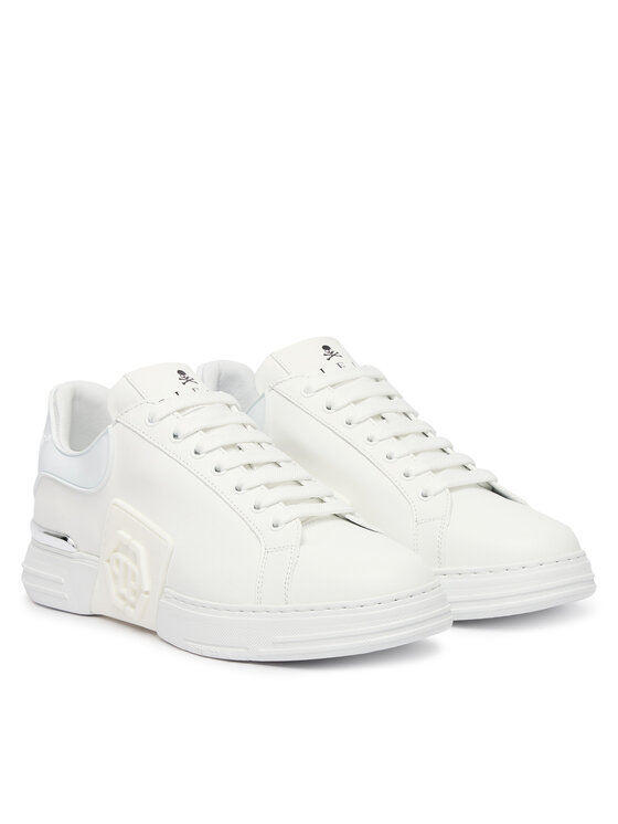 PHILIPP PLEIN PHILIPP PLEIN Sneakersy SAFS USC0904 PLE005N Biały