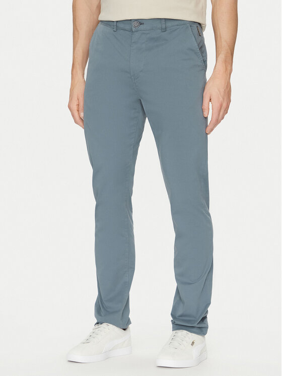 Napapijri Napapijri Chino kalhoty M-Puyo NP0A4H98 Zelená Slim Fit