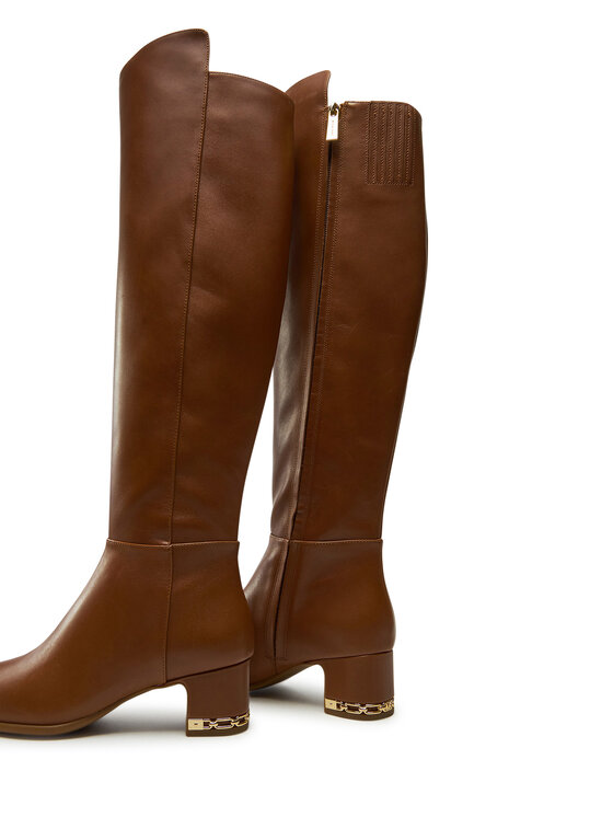 MICHAEL Michael Kors MICHAEL Michael Kors Visoki Škornji June 40F4JUMB6L Rjava