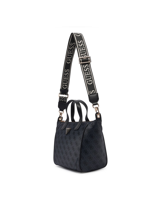 Guess Guess Handtasche Adrian Logo Travel TWNB21 68019 Dunkelgrau