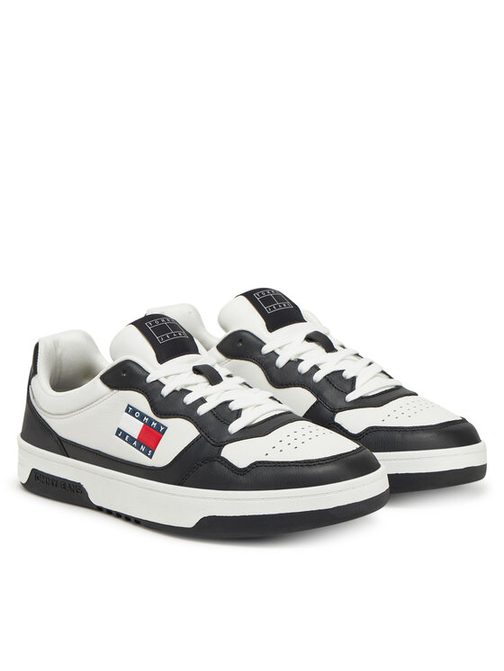 Tommy Jeans Tommy Jeans Sneakersy (New) Tjm Cupsole Leather Ess EM0EM01443 Biały