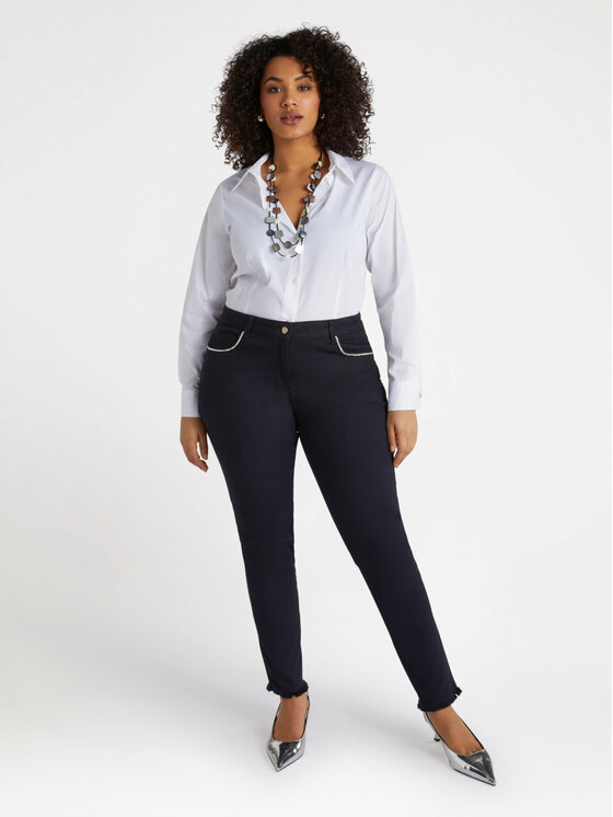 Fiorella Rubino Fiorella Rubino Camicia 5102T001342N011 Bianco Regular Fit