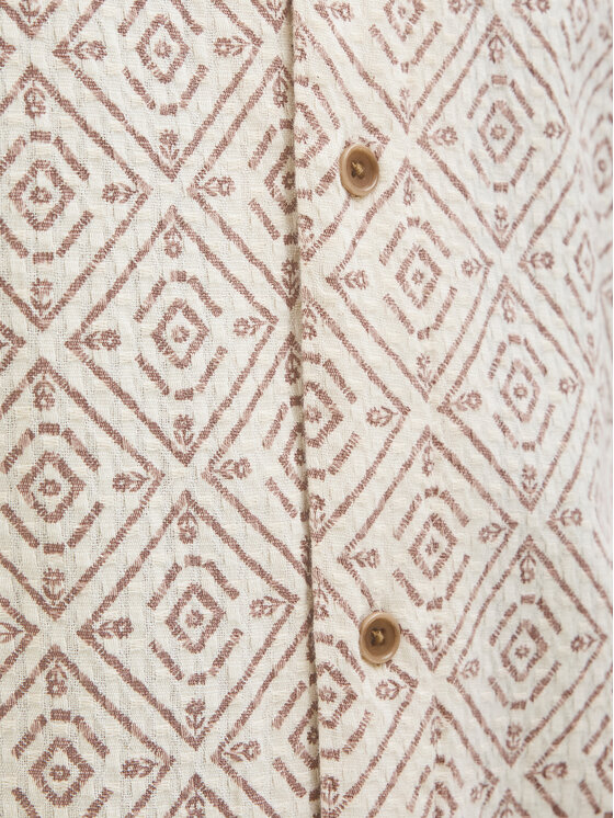 Jack&Jones Jack&Jones Cămașă Bluvincent 12273289 Bej Relaxed Fit