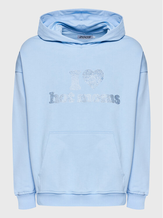 2005 2005 Sweatshirt Unisex Hot Moms Himmelblau Regular Fit