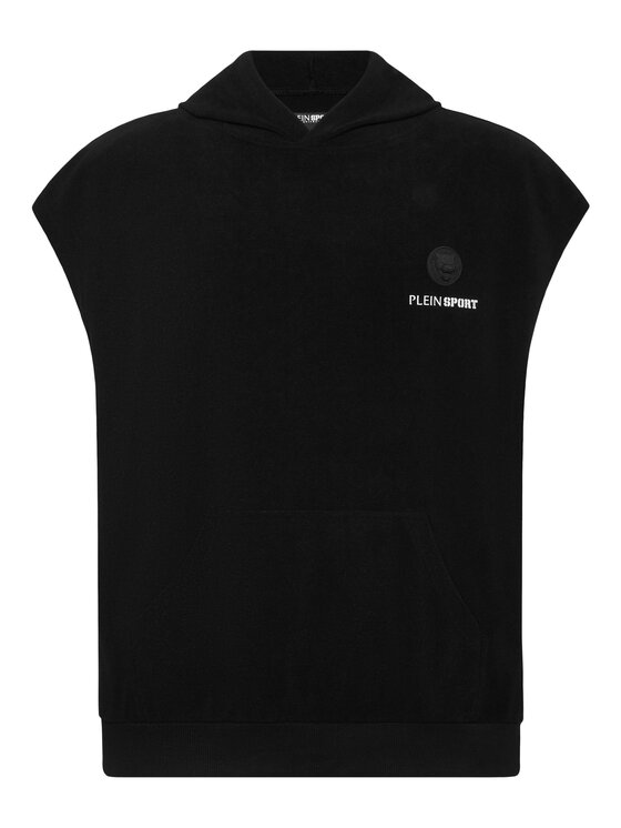 Plein Sport Plein Sport Gilet 24051 Nero Straight Fit