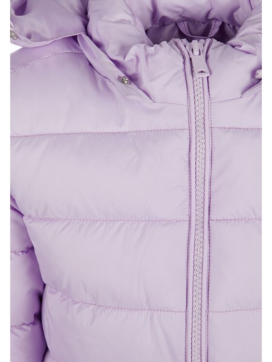 minoti minoti Kurtka zimowa 18COAT 6 Fioletowy jasny Regular Fit