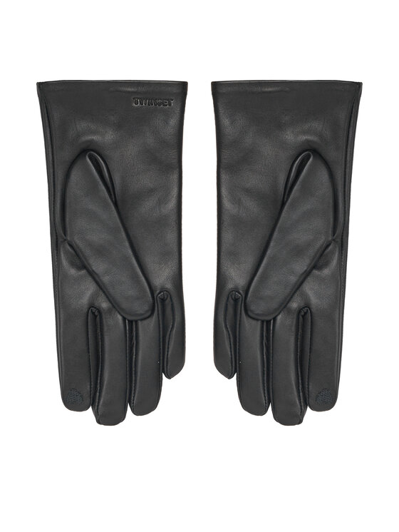 TWINSET TWINSET Γάντια Γυναικεία 242TO5561 Μαύρο