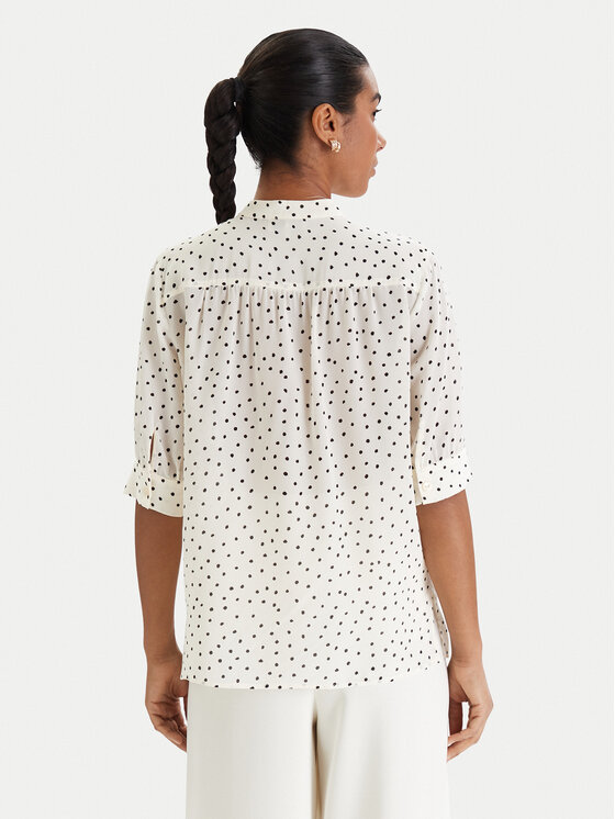 Luisa Spagnoli Luisa Spagnoli Блузка Barcolana 543049 Écru Regular Fit