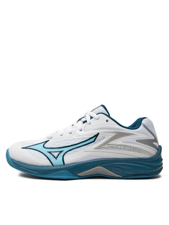 Mizuno Mizuno Buty halowe Lightning Star Z7 Jr V1GD2303 Biały