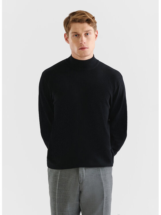 Pako Lorente Pako Lorente Sweter P23WF-2X-014 Czarny Regular Fit