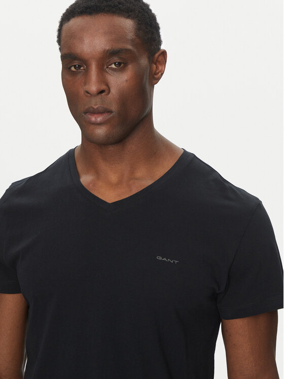 Gant Gant Souprava triček 900012018 Černá Regular Fit
