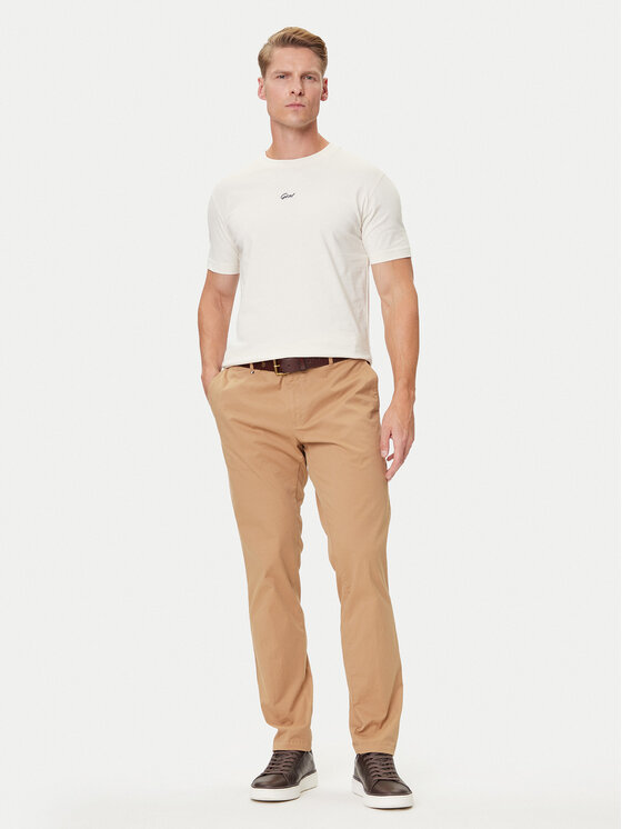 Gant Gant T-krekls Small Graphic 2003343 Écru Regular Fit