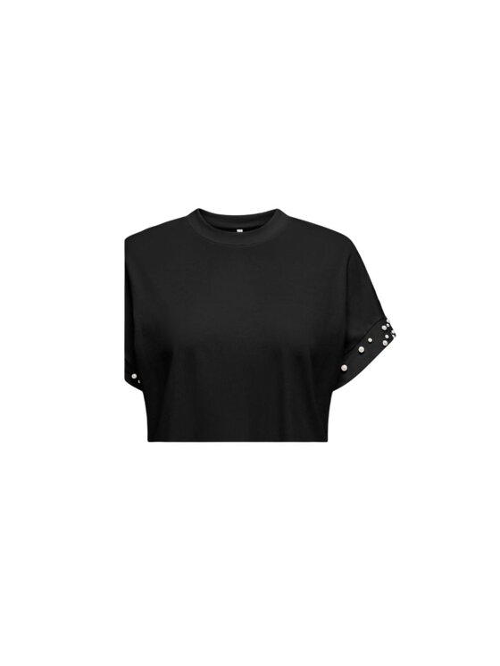 ONLY ONLY T-Shirt Maglia onl olivia life ss loose Μαύρο Regular Fit