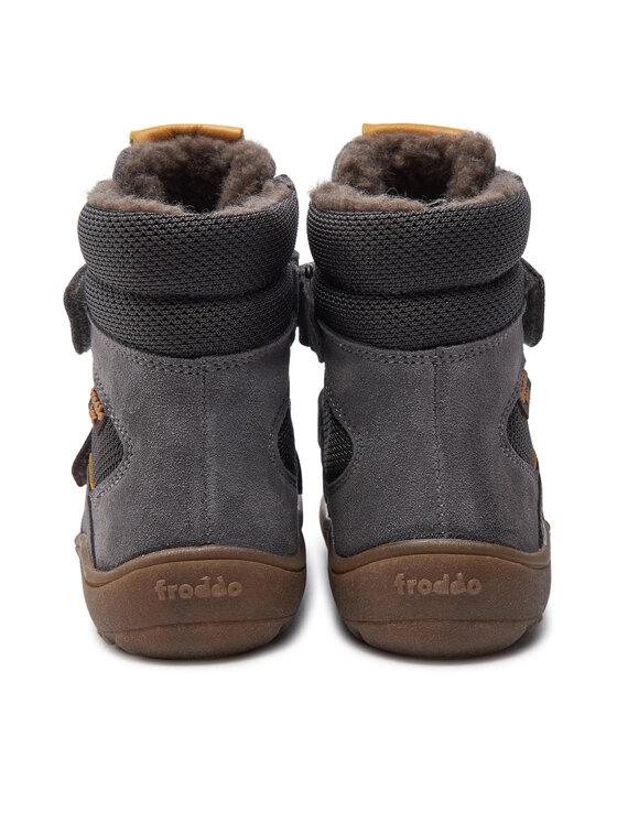 Froddo Froddo Zimski škornji Barefoot Tex Winter G3160233-3 M Siva