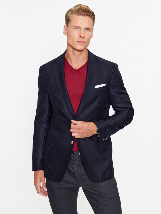 BOSS Boss Піджак 50502974 Cиній Regular Fit