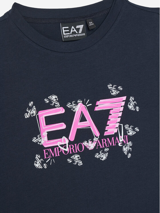 EA7 Emporio Armani EA7 Emporio Armani Tricou 7G000151 AF10373 UB102 Bleumarin Regular Fit