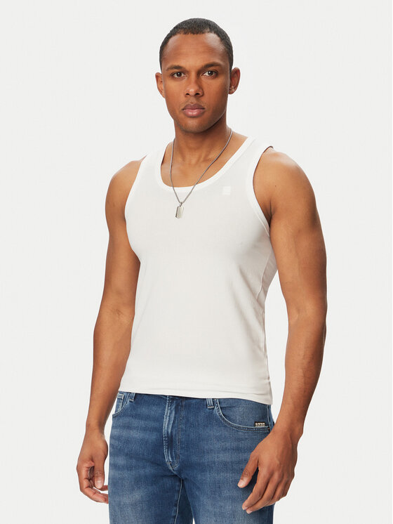 G-Star Raw G-Star Raw Tank topide komplekt D25476-3310 Valge Regular Fit