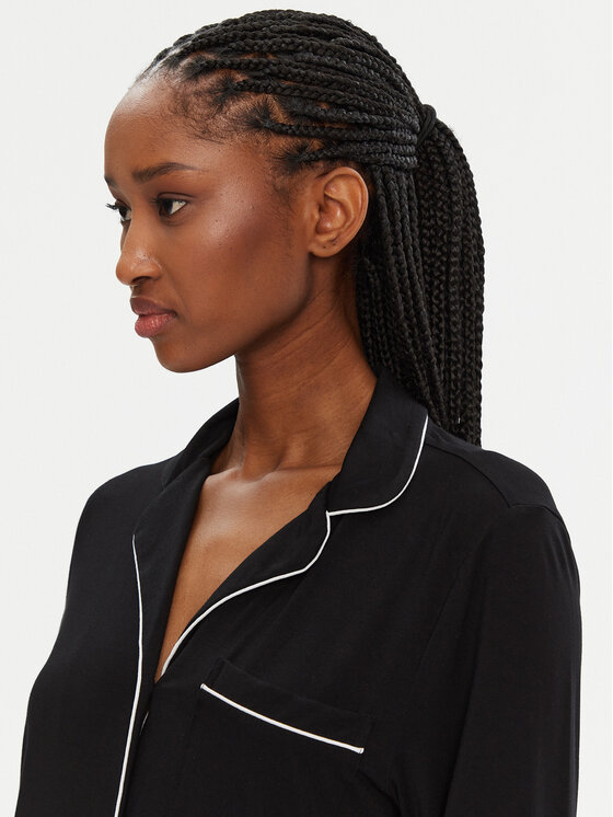 Hunkemöller Hunkemöller Nachthemd Essential 301473 Schwarz