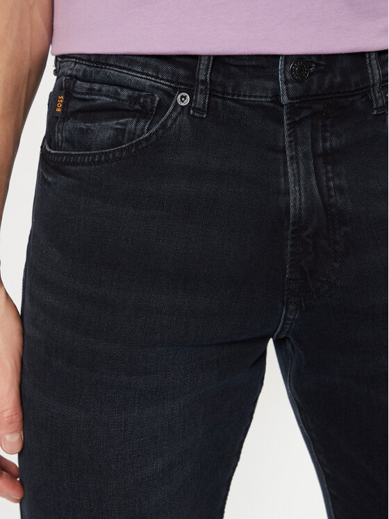 BOSS BOSS Jeans hlače Maine 50532541 Mornarsko modra Regular Fit