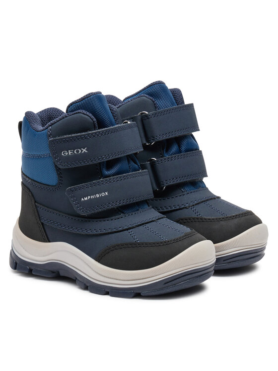 Geox Geox Schneeschuhe B Flanfil Boy B Abx B463VA 050FU C4002 S Dunkelblau
