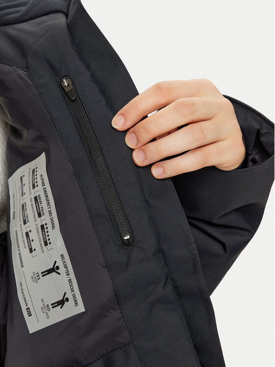 4F 4F Skijacke 4FWAW24TTJAF582 Schwarz Regular Fit