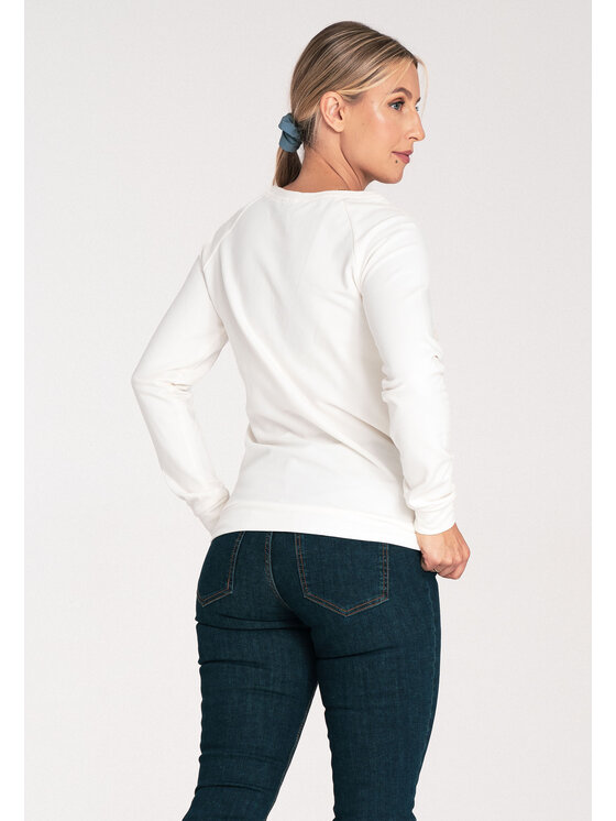 FIGL FIGL Μπλούζα M1046 Λευκό Regular Fit
