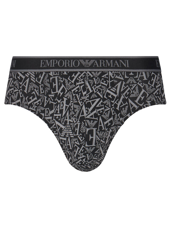 Emporio Armani Underwear Emporio Armani Underwear Set od 3 para muških slip gaća EM000369 AF10779 MC198 Siva