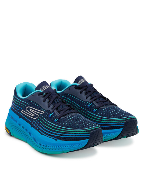 Skechers Skechers Buty do biegania Max Cushioning Premier 2.0-Vivid 2.0 220835/NVBL Granatowy