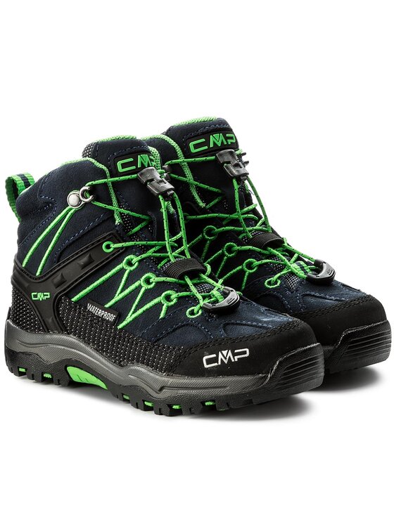 CMP CMP Bakancs Kids Rigel Mid Trekking Shoes Wp 3Q12944K Sötétkék