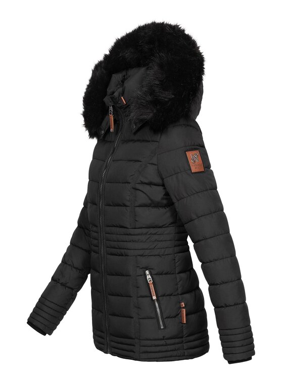 Navahoo Navahoo Kurtka zimowa Umay Pri Czarny Regular Fit