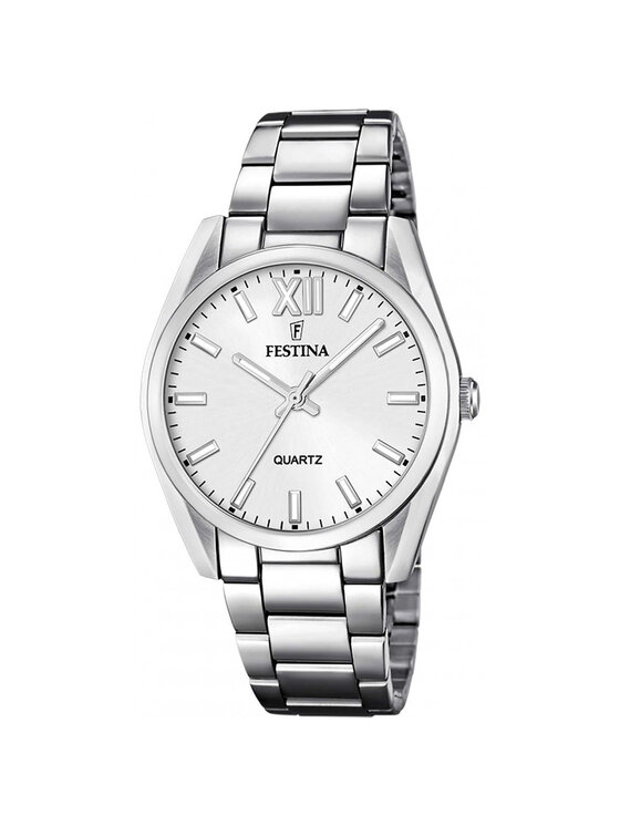 Festina Festina Zegarek F20622-1 Srebrny