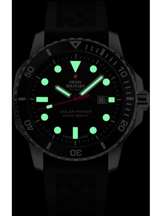 Swiss Military by Chrono Swiss Military by Chrono Hodinky SMS34102.01 Stříbrná