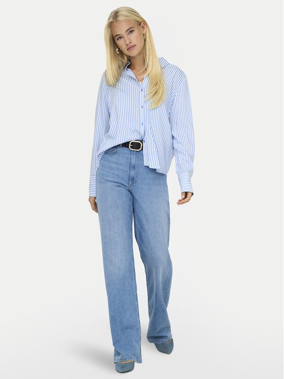 ONLY ONLY Риза Berit 15320243 Светлосиньо Regular Fit