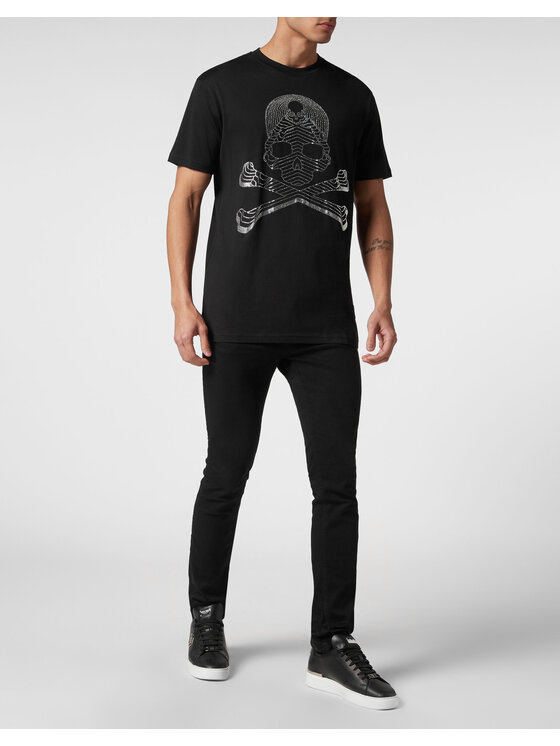 PHILIPP PLEIN PHILIPP PLEIN T-Shirt 5103 Černá Regular Fit