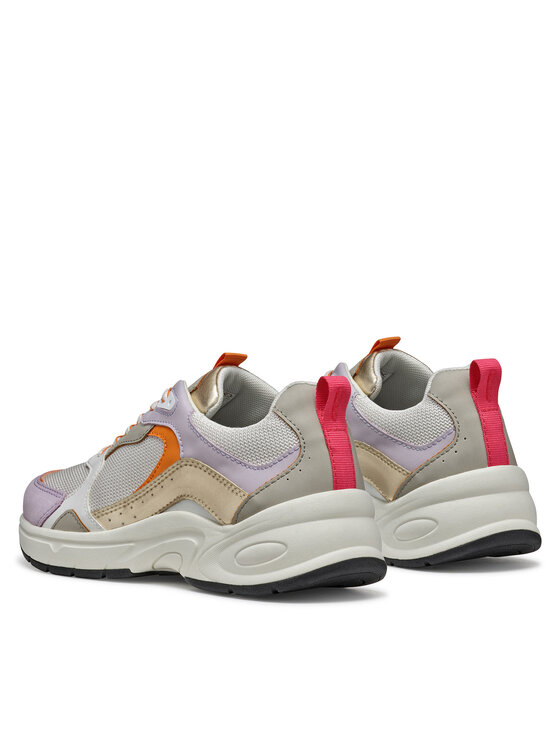 Geox Geox Laisvalaikio batai D Zarvia D55YLA 0AS54 C1022 Balta