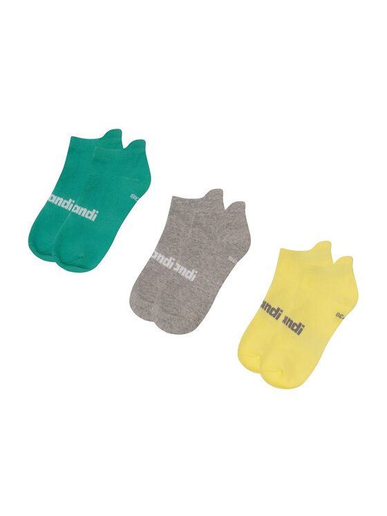 Sprandi Sprandi Set di 3 paia di calzini corti da donna 0WB-002-SS23 Multicolore