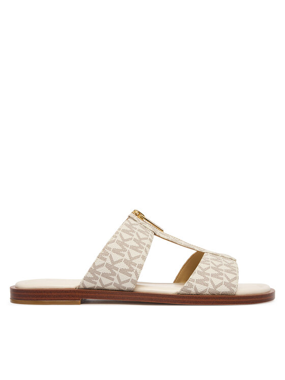 MICHAEL Michael Kors MICHAEL Michael Kors Šlepetės Berkley Flat 40S6BRFS1B Écru