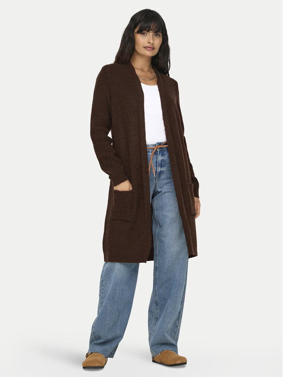 ONLY ONLY Kardigāns Jade 15179815 Brūns Regular Fit