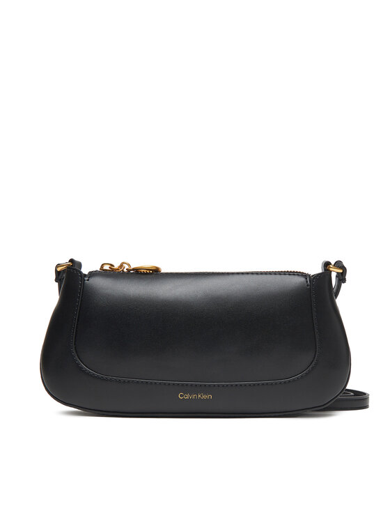 Calvin Klein Calvin Klein Geantă Hardware Zip Crossbody LV04F1046G Negru