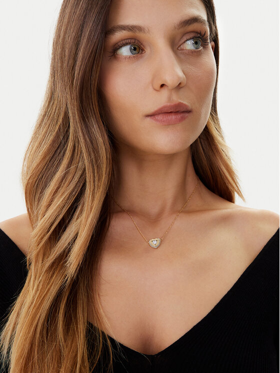 Guess Guess Ogrlica JUBN05 549JW Zlatna