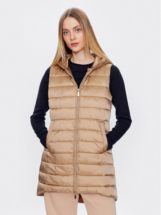 Volcano Volcano Vest Savana L24245-S23 Beež Regular Fit